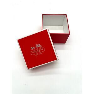 COACH Vintage Red Gift Box, Small